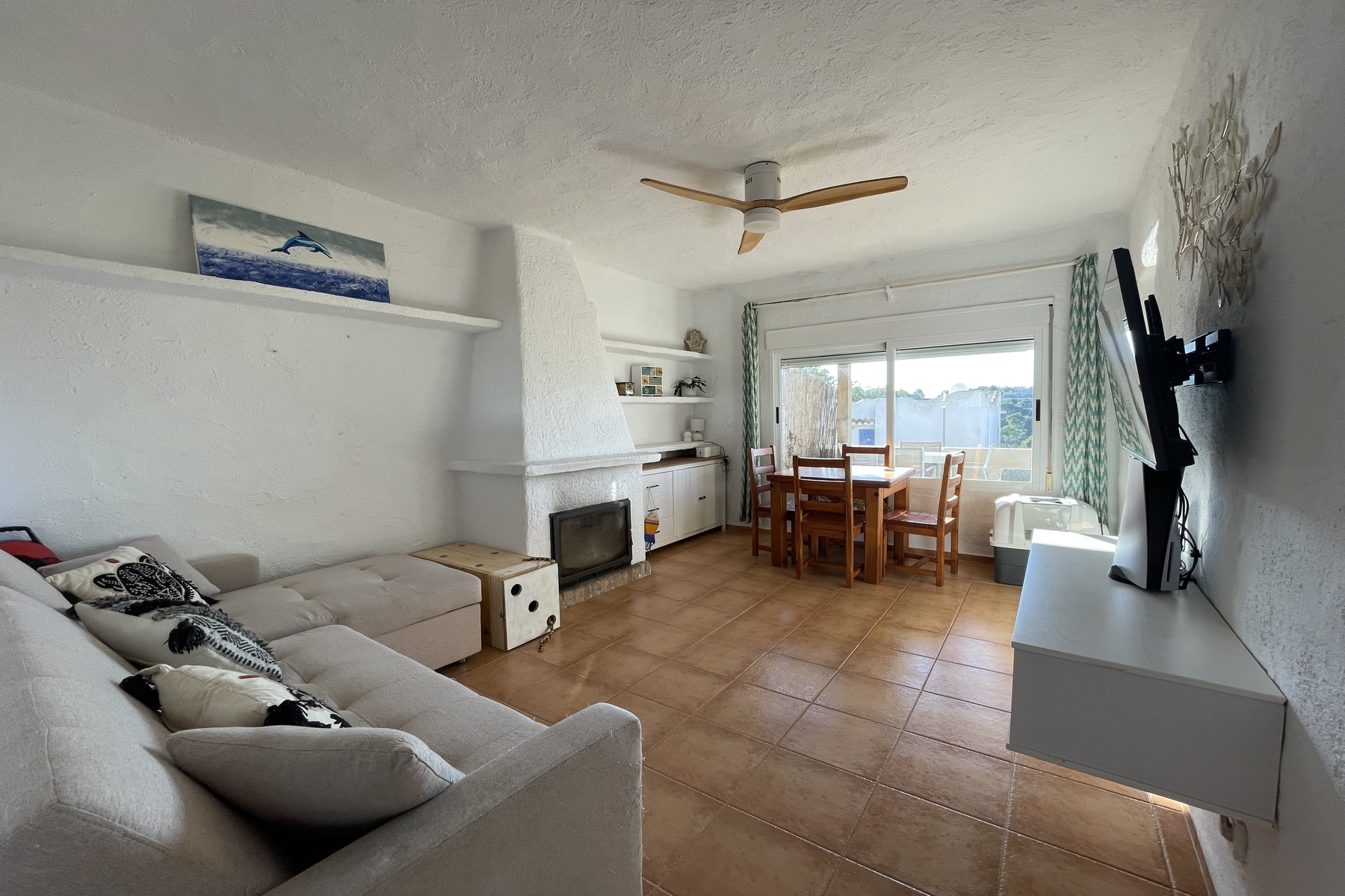 Double apartment/Townhouse with beautiful views of Es Vedrá