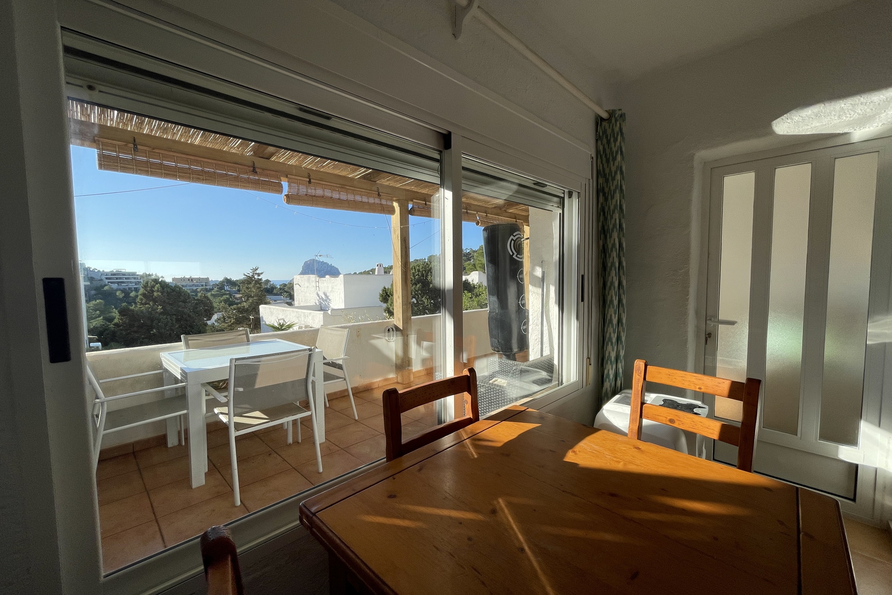 Apartamento doble/Casa adosada con hermosas vistas a Es Vedrá