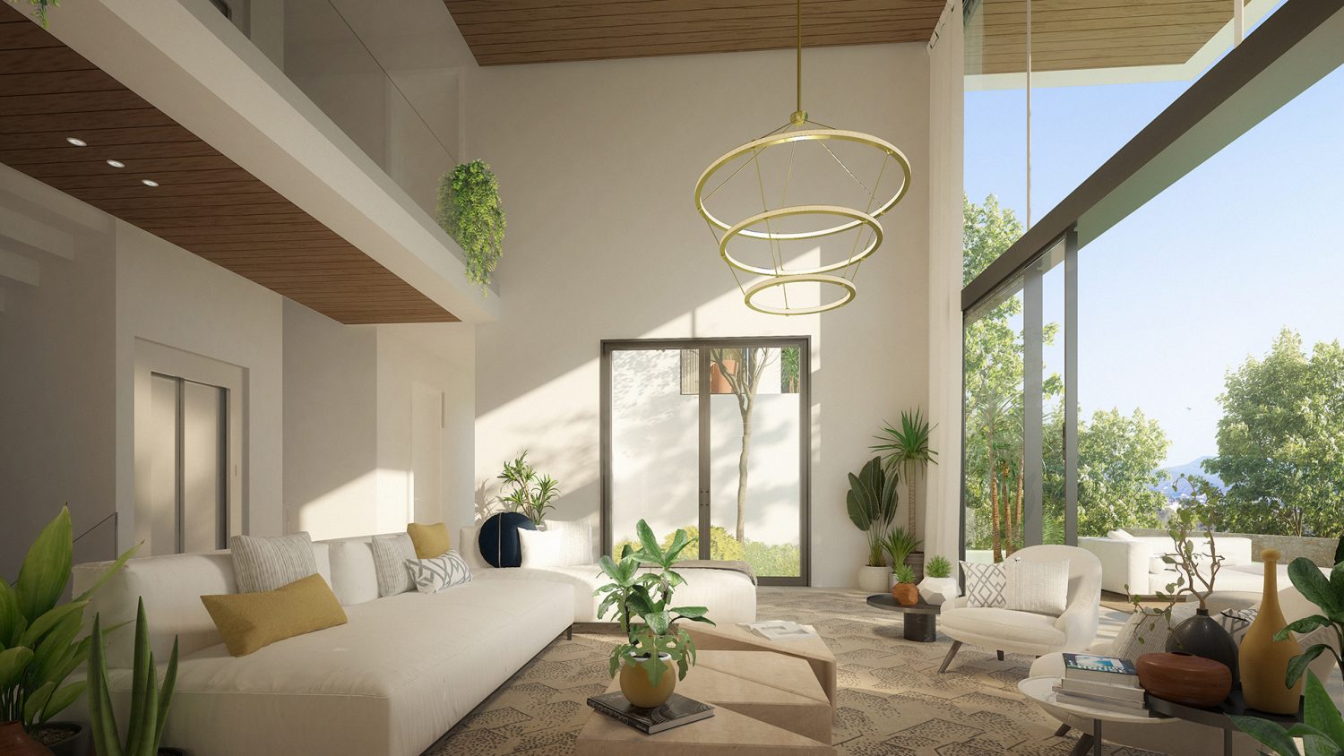Project of 20 luxury villas in Roca Llisa near the golf of Ibiza